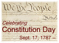 Celebrating Constitution Day